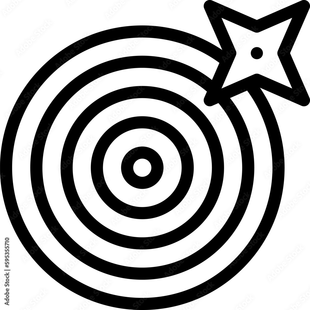 black and white target black and white target