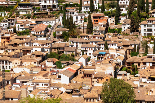 Albaicin, albaycin neighborhood. Granada  photo