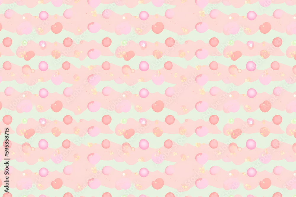 pastel pink and abstract dot bead background