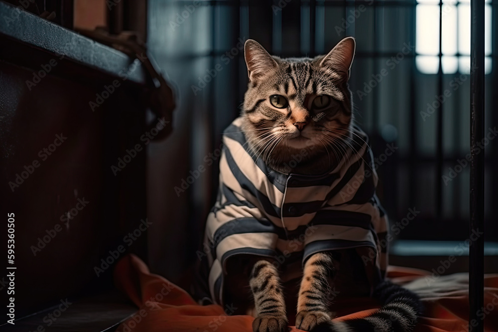 Cat prisoner costume hotsell