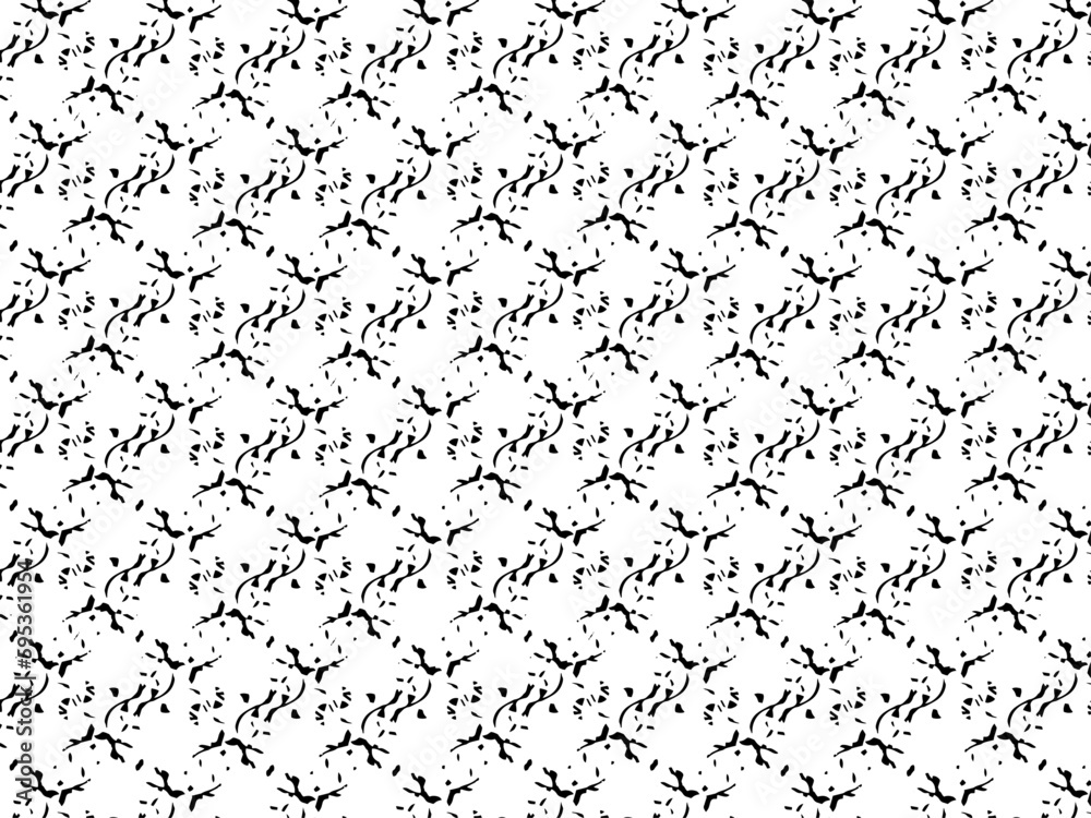 Seamless pattern with grunge effect 
