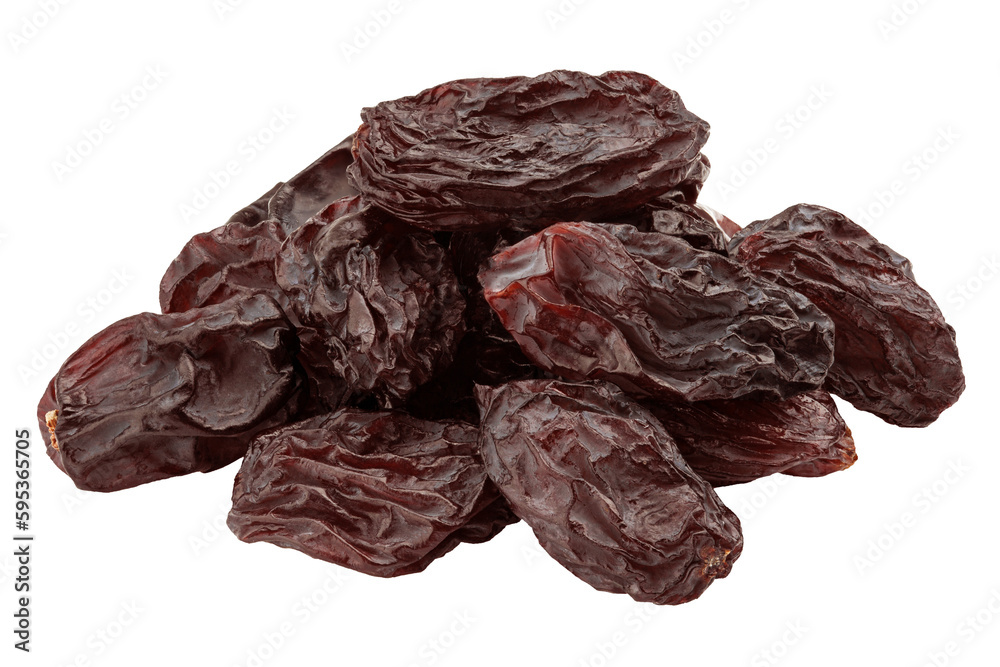 Raisin isolated on white background, full depth of field Raisin isolated on white background, full depth of field