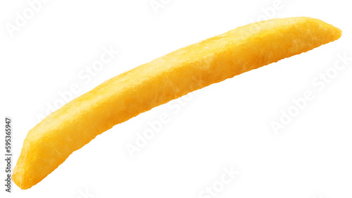 Fototapeta Naklejka Na Ścianę i Meble -  french fries, potato fry isolated on white background, full depth of field