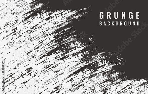 Grunge background texture. Black and white abstract grunge texture.
