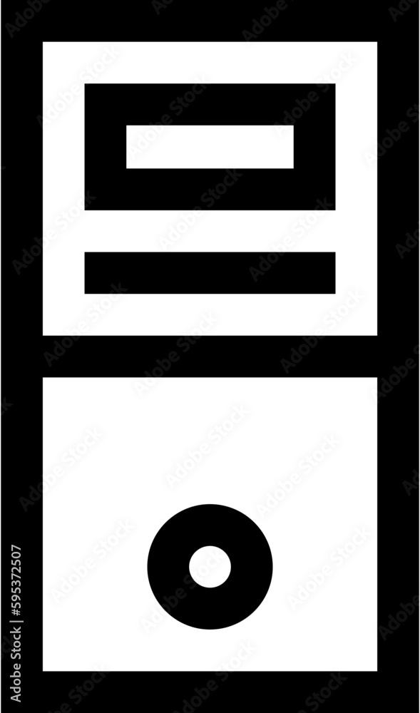 Transparent Desktop icon. Desktop isolated on transparent background. Transparent Desktop icon. Desktop isolated on transparent background.