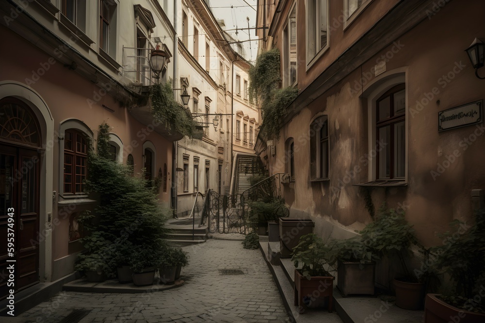 Obraz premium the alleys of Vienna
