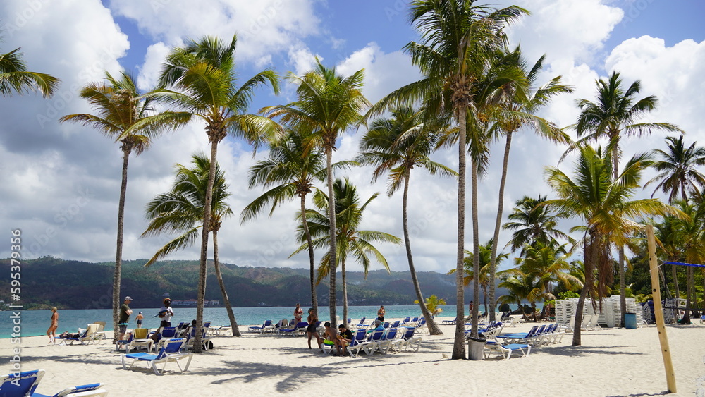 Caribbean Island of Cayo Levantado in Samana Bay, Dominican Republic
Caribbean Island of Cayo Levantado in Samana Bay, Dominican Republic
