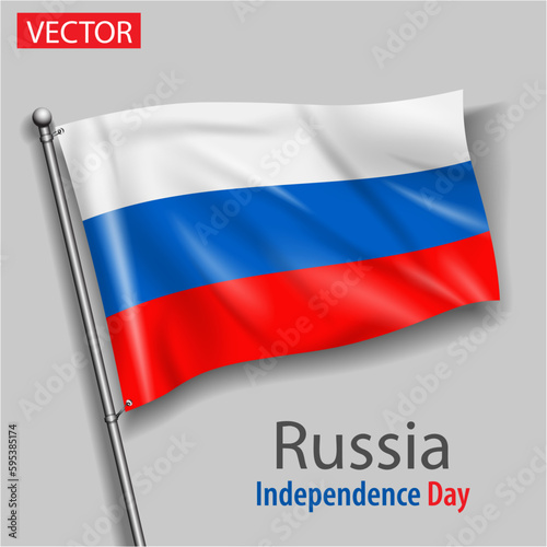 Russia country flag independence day