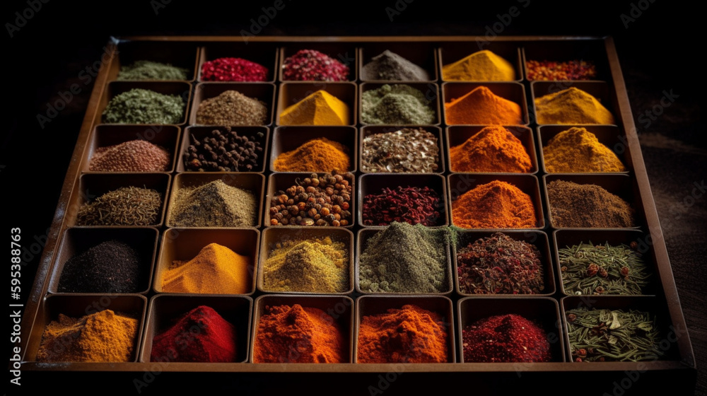 vast array of different spices  Generative AI