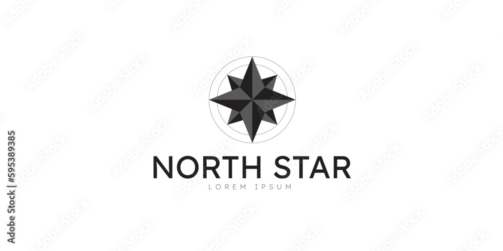 North Star logo for your business