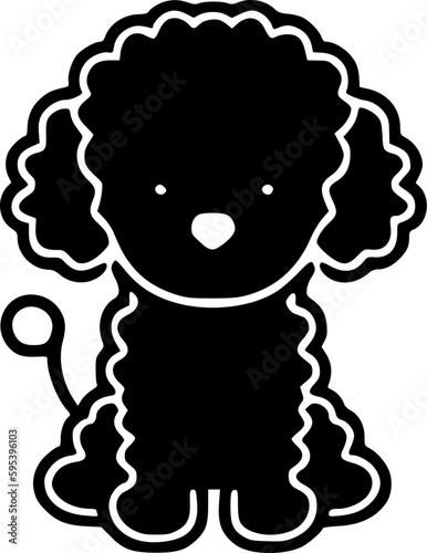 Poodle - High Quality Vector Logo - Vector illustration ideal for T-shirt graphic