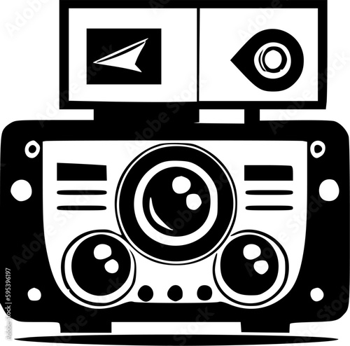 Retro - High Quality Vector Logo - Vector illustration ideal for T-shirt graphic