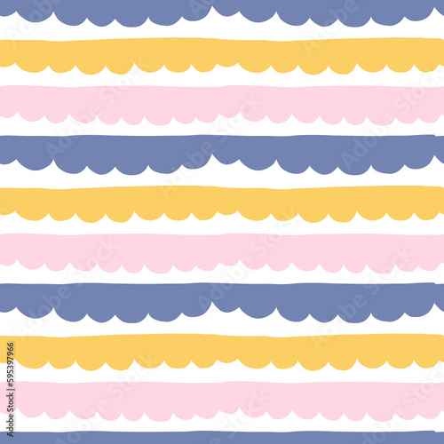 party invitation seamless pattern