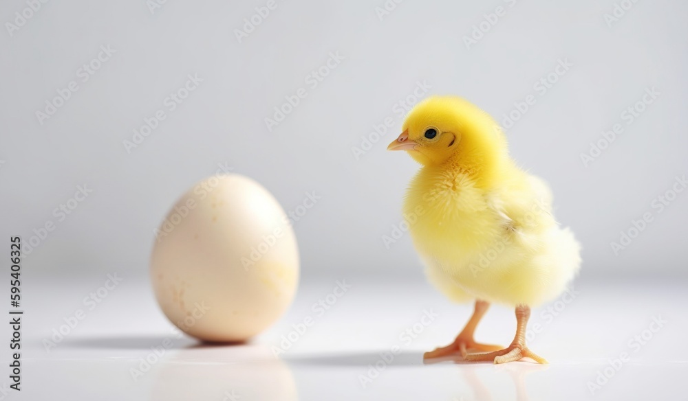 chicken and eggs. Generative AI