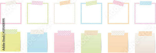 Wallpaper Mural マステでとめられたフレームセット Torontodigital.ca