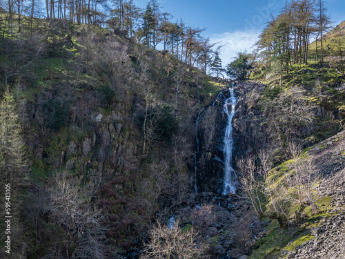 Styhead Gill waterfal photo