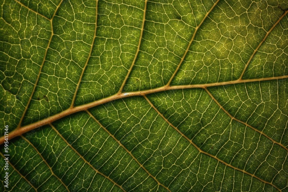 Obraz premium green leaf texture