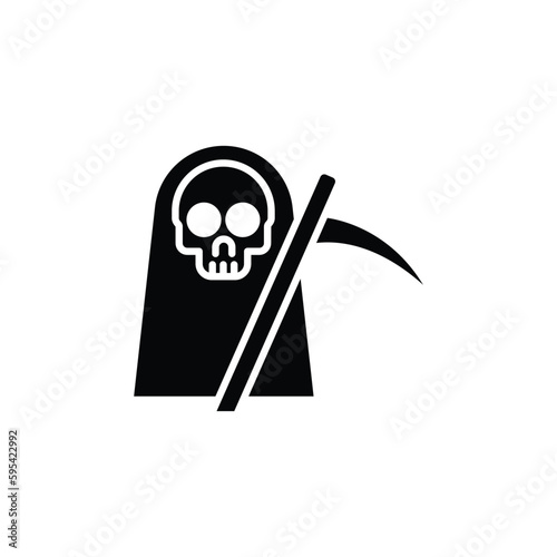 devil icon.  solid icon.