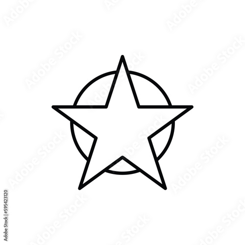 star icon. outline icon.