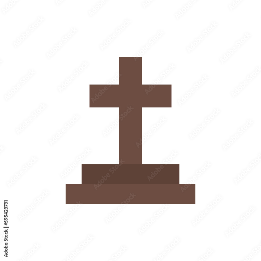 cross icon. flat icon.