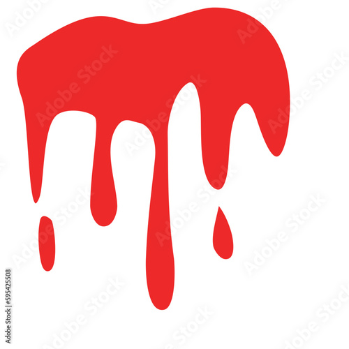 Colourful paint splatter vector illustration 