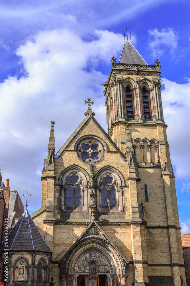 England, Yorkshire, Ogleforth, York.  St. Wilfrid's Catholic Church.