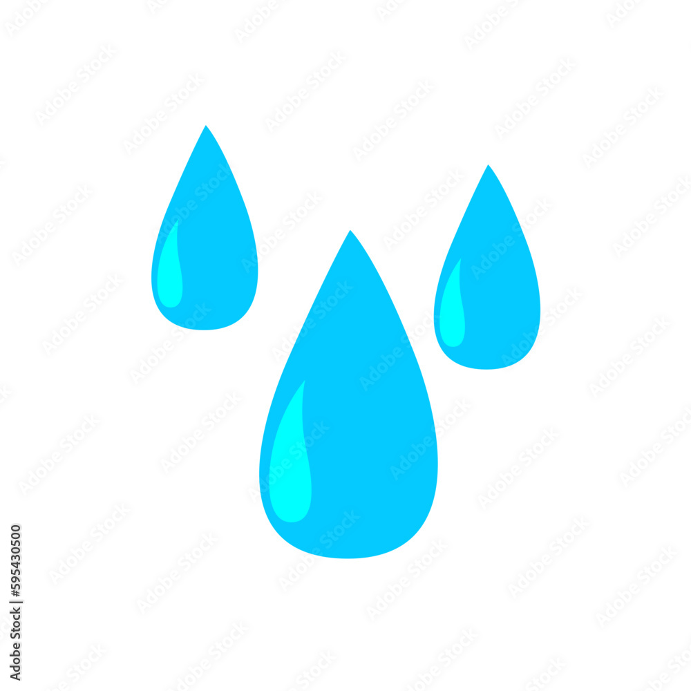 Doodle water liquid illustration Doodle water liquid illustration