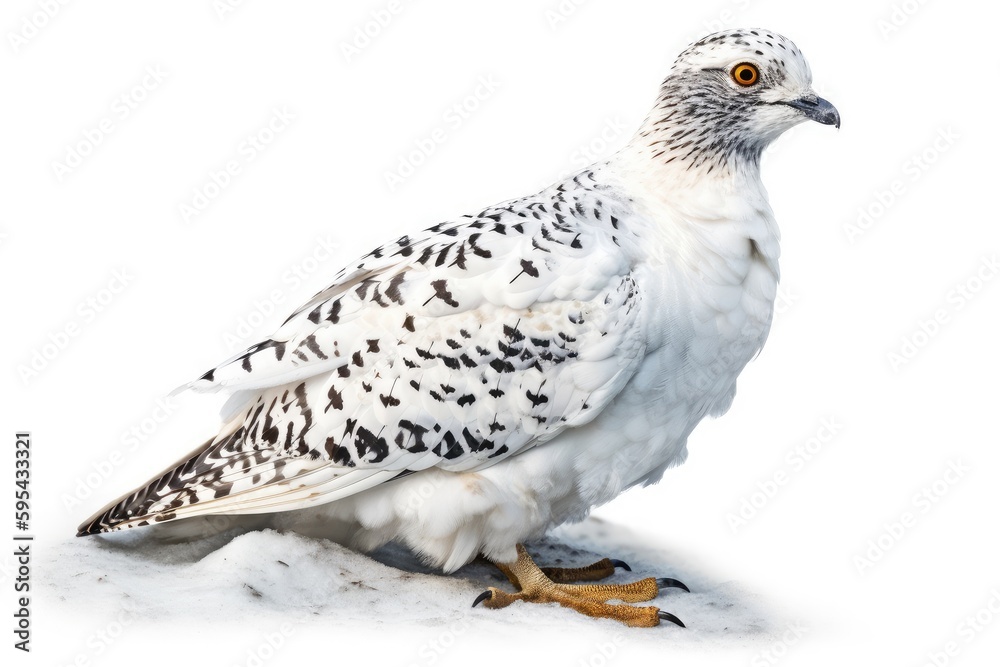 Obraz premium pigeon isolated on white