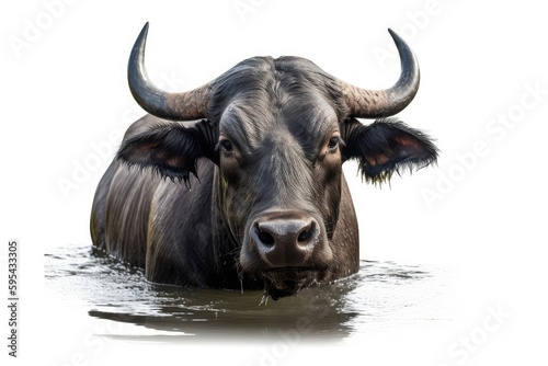 portrait of a buffalo