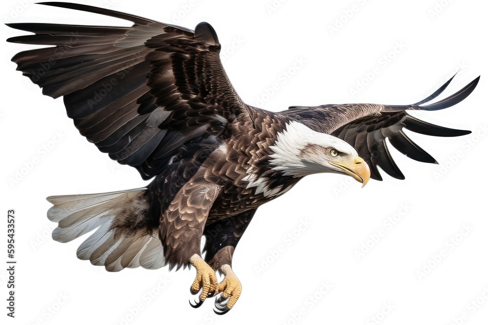 Obraz premium american bald eagle