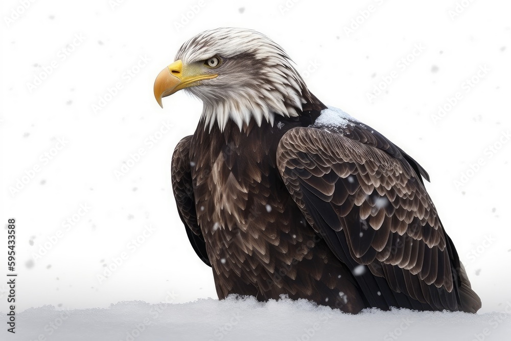Obraz premium american bald eagle