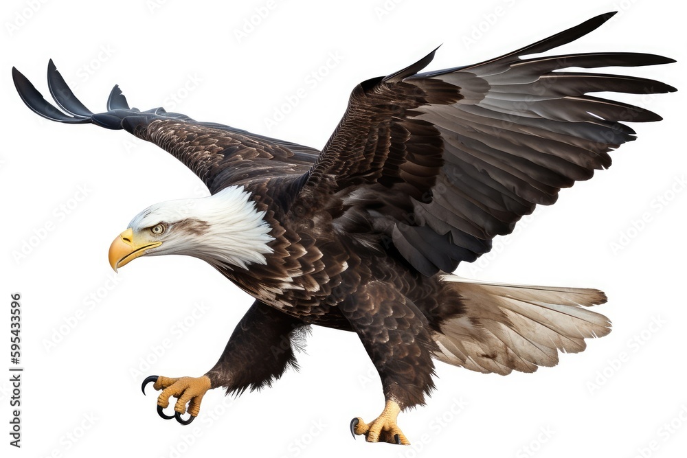 Obraz premium american bald eagle