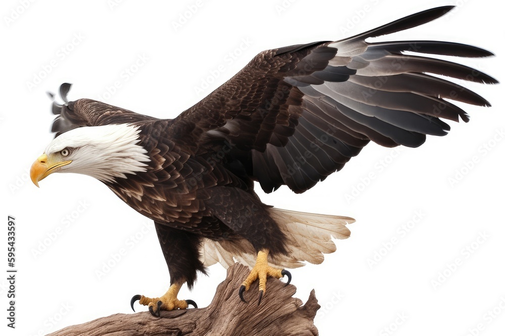 Obraz premium american bald eagle