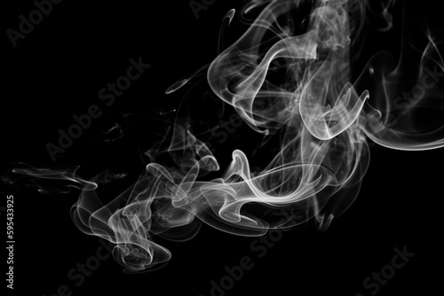 flowing smoke, generative AI