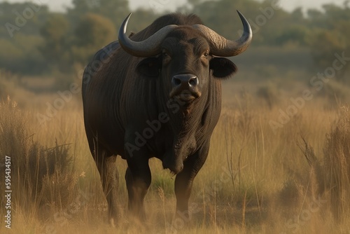 buffalo in the field © Man888
