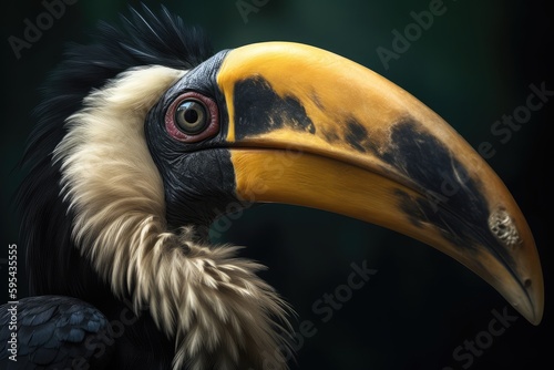 portrait of toucan
