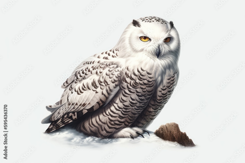 portrait of a owl portrait of a owl