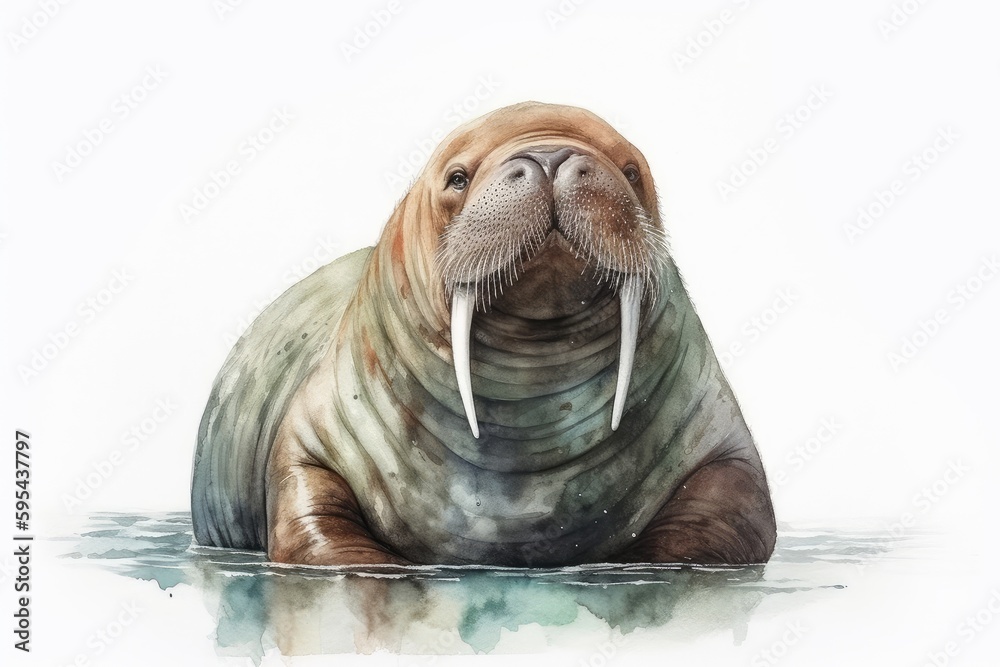 Obraz premium sea lion on the beach