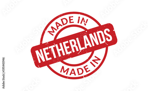 Made In Netherlands Rubber Stamp
