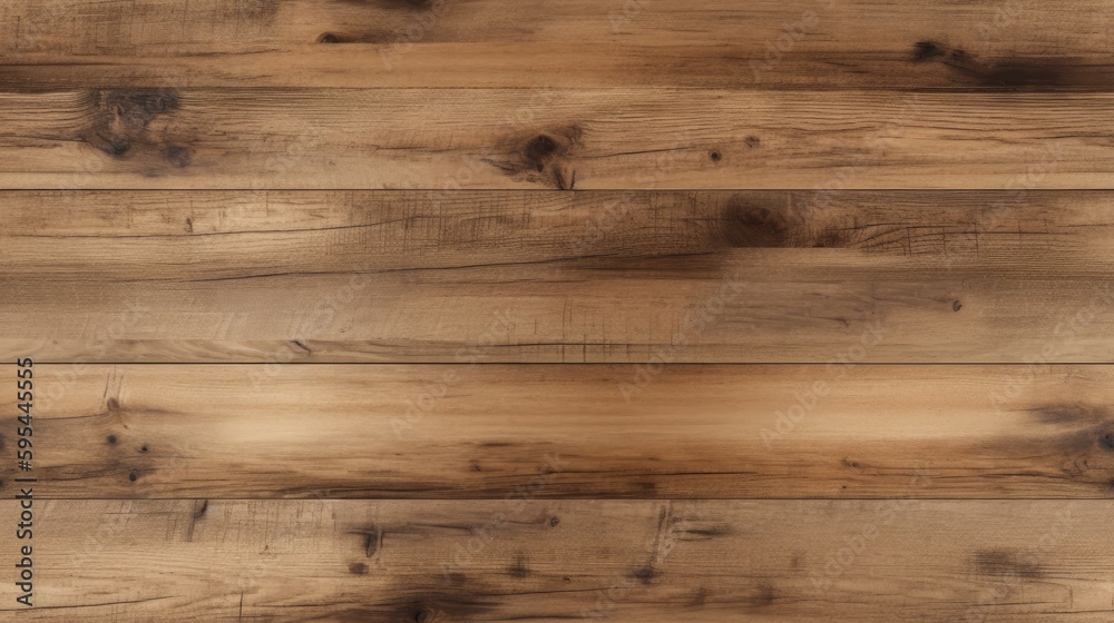 Seamless rustic brown wood texture background, AI generated Seamless rustic brown wood texture background, AI generated