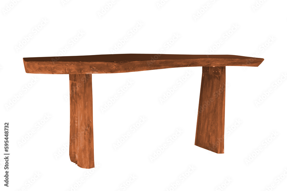 Old wooden table