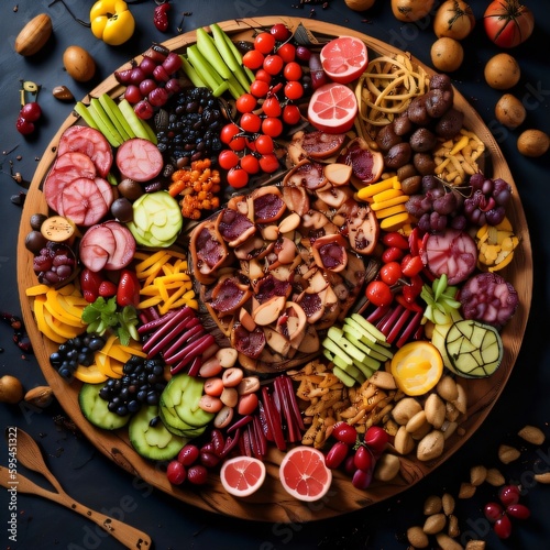 fruit and nuts