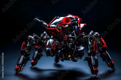 ant robot prototype, generative ai generated technology