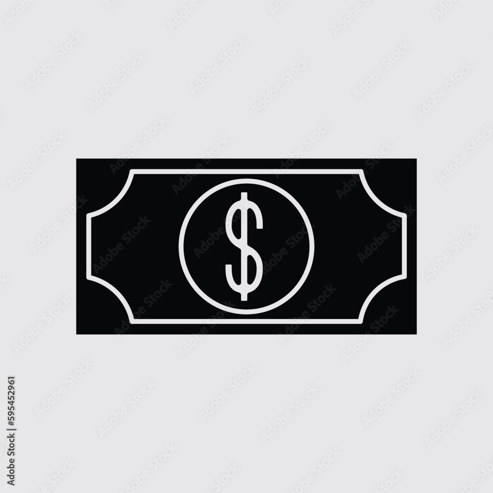 Money or dollar line icon, outline vector sign, linear style pictogram isolated on white. Symbol, logo illustration. Money or dollar line icon, outline vector sign, linear style pictogram isolated on white. Symbol, logo illustration.