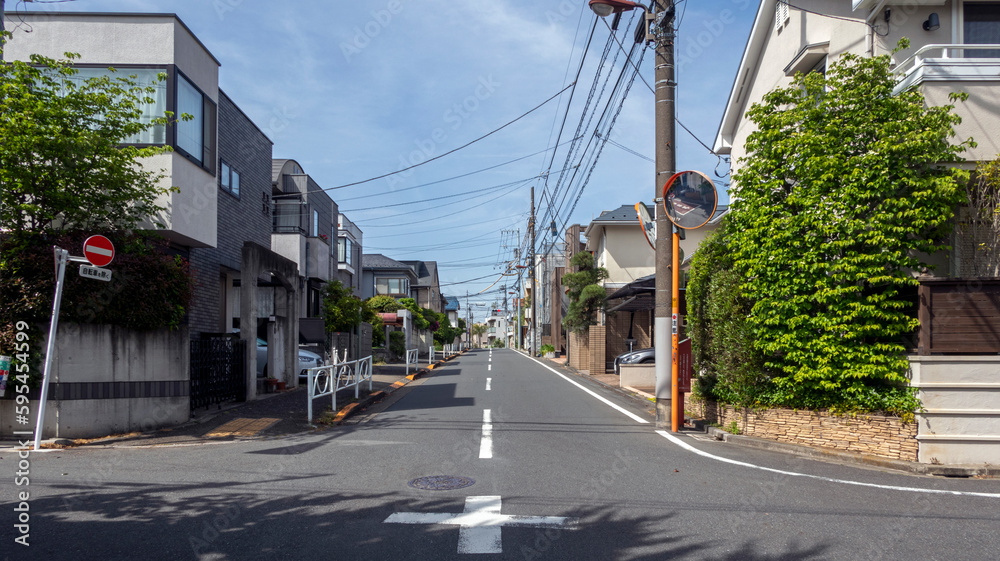 住宅街の道路