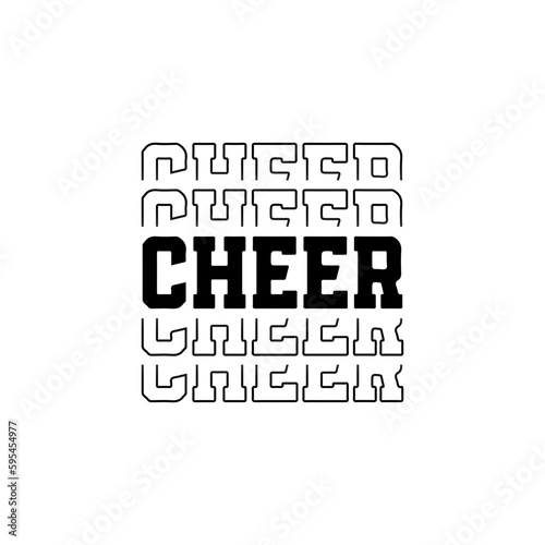 Cheer Svg, Stacked Cheer Svg, Cheerleading Svg, cheer team svg, cheerleader girl svg, cheer mom svg, cut file for cricut, silhouette, Svg Files for Cricut