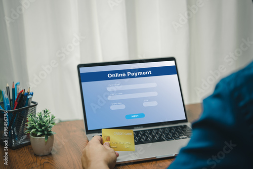 convenience online payments with innovative secure world of digital transactions, e-commerce, and online payment methods. digital wallets to payment gateways and security of online payment systems. photo