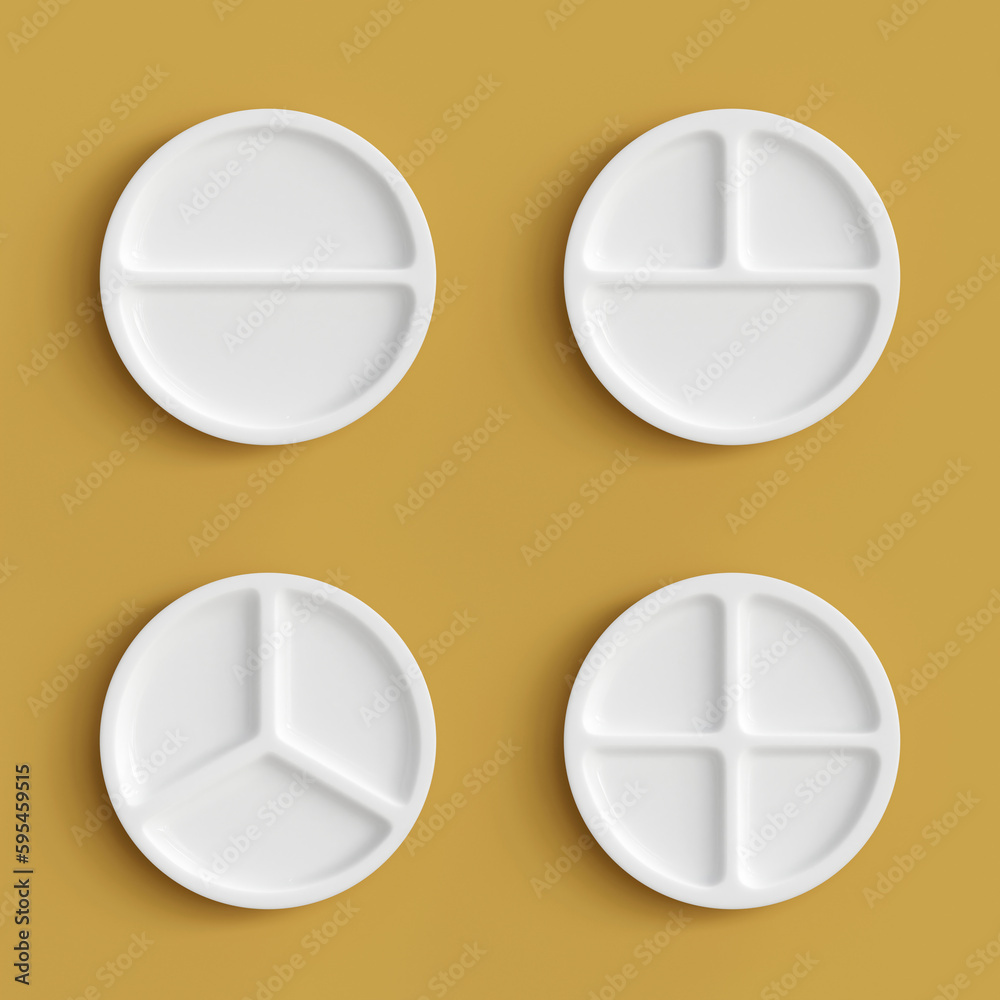 Foto White multipurpose tray.