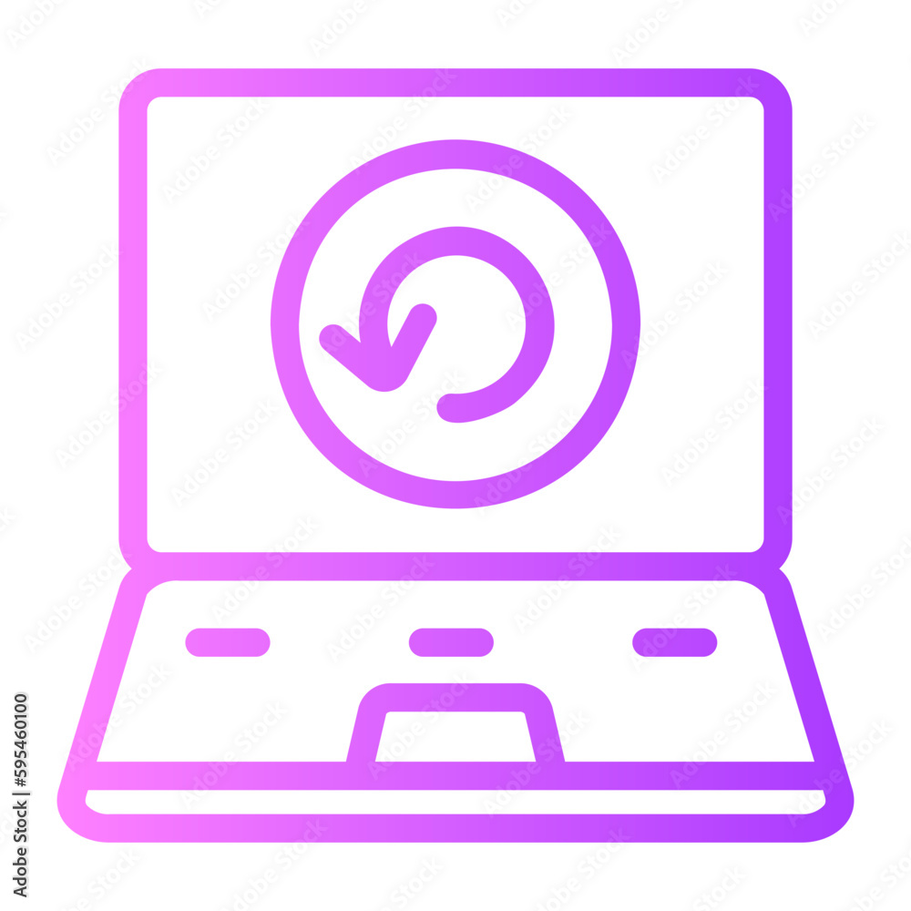 laptop gradient icon laptop gradient icon