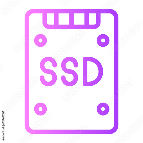 ssd gradient icon